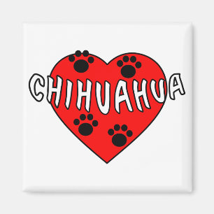Chihuahua Kärlek Magnet