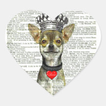 CHIHUAHUA KÄRLEK STICKER-KÄRLEK KUNG