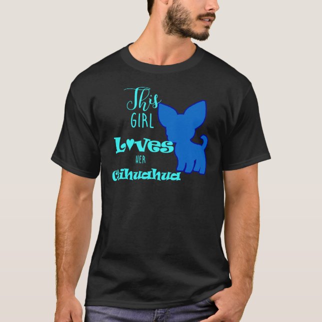 Chihuahua Kärlek! T Shirt (Framsida)