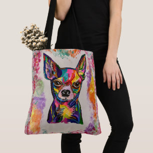 Chihuahua Kärlek Tote Bag Tygkasse
