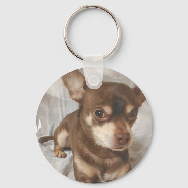 Chihuahua Keychain Nyckelring (Framsida)