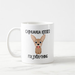 Chihuahua Kisses korrigerar allt Kaffemugg