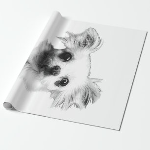 Chihuahua långhårig hund_Hund älskare Presentpapper
