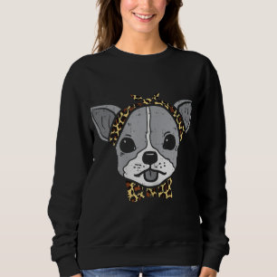 Chihuahua Leopard Skriv ut Bandana Chiwawa Hund äl T Shirt