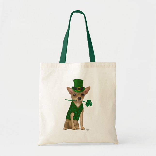 Chihuahua Leprechaun Tygkasse (Framsidan)