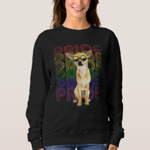 Chihuahua Lgbt Q Gay pride Lesbisk Hund Lgbt M T Shirt