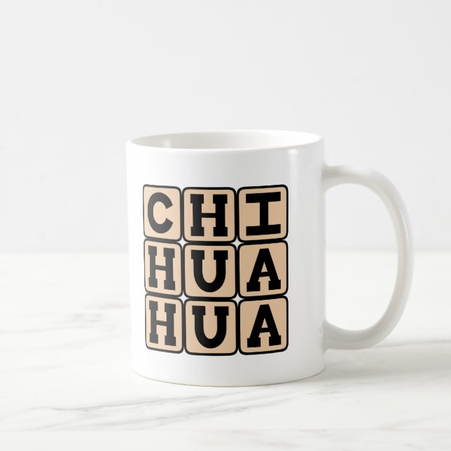Chihuahua liten leksakhund aveln kaffemugg (Höger)