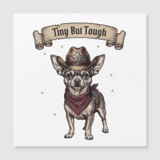 chihuahua, liten men tuff, cowboyhund, västerländs