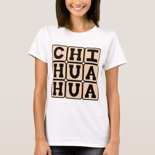 Chihuahua, Liten Toy Hundras Tee (Framsida)