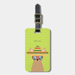 Chihuahua Luggage Tags Bagagebricka