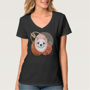 Chihuahua Lycklig faller ner allt det är sötare vä T Shirt
