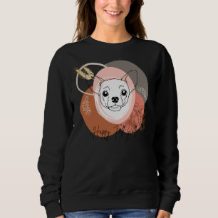Chihuahua Lycklig faller ner allt det är sötare vä T Shirt