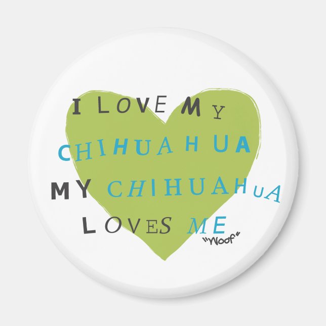 Chihuahua Magnet (Framsidan)