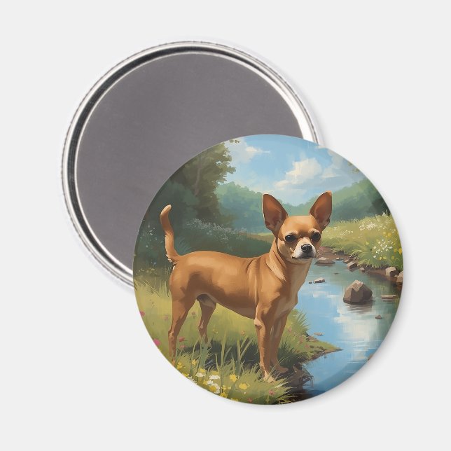 Chihuahua Magnet (Front/Back)