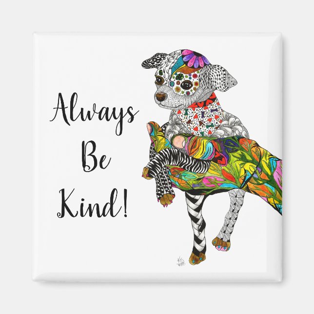 Chihuahua Magnet 2’ (Framsidan)