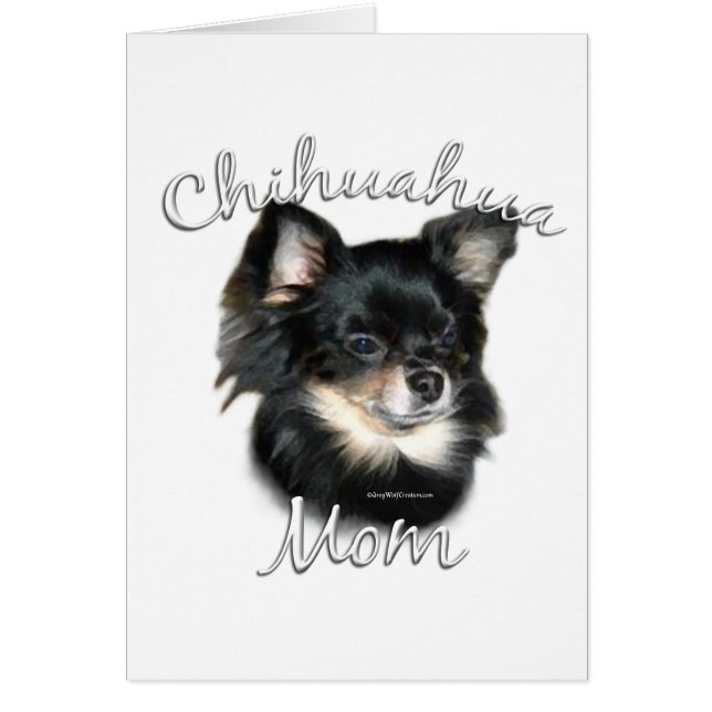 Chihuahua Mamma 2 Hälsningskort (Framsidan)