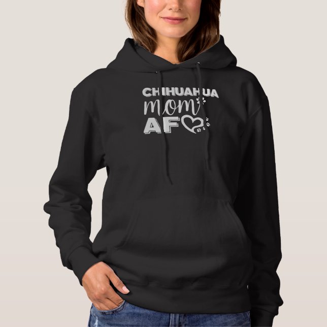 Chihuahua Mamma Af T Shirt (Framsida)