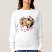 Chihuahua Mamma Anpassad Foto och Namn