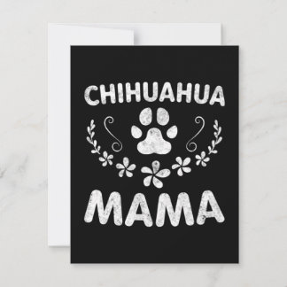 Chihuahua Mamma Anteckningskort