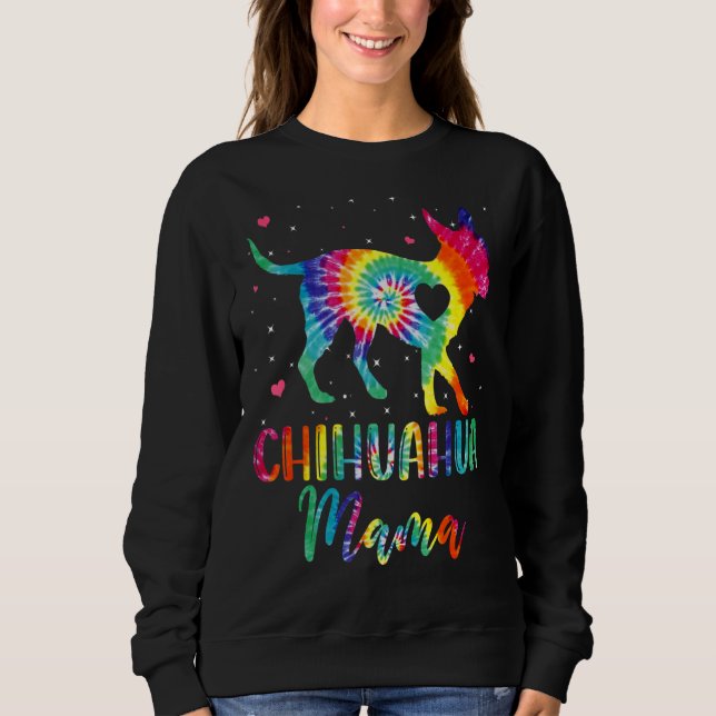 Chihuahua Mamma Chihuahuas Hund Kvinnor T Shirt (Framsida)
