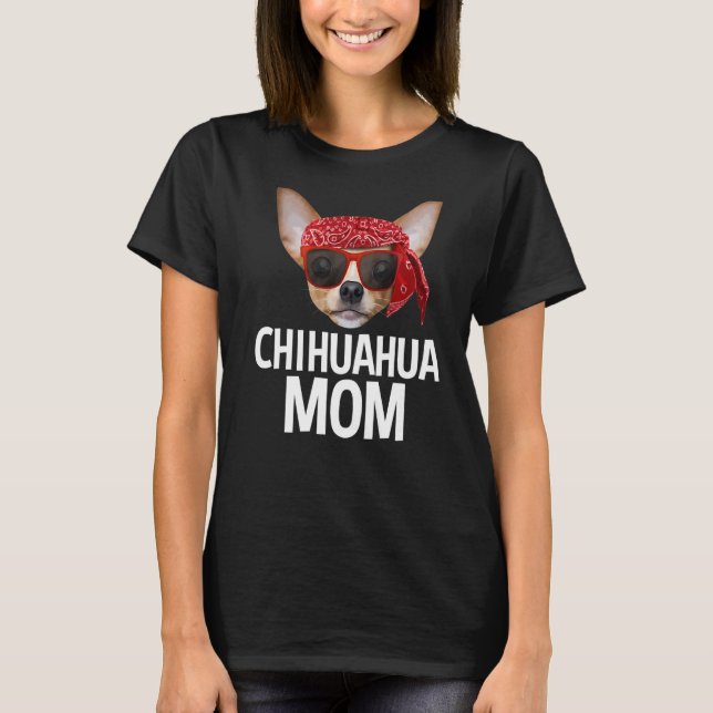Chihuahua Mamma för kvinnor Chihuahua Kids T Shirt (Framsida)