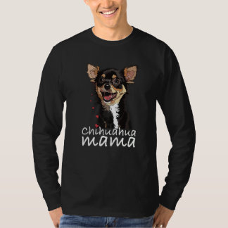Chihuahua Mamma För Kvinnor Söt Chiwawa Mama T Shirt