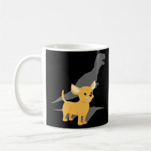 Chihuahua Mamma Funny Gag Chihuahua Älskare Räddin Kaffemugg