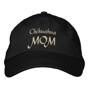 Chihuahua Mamma Gifts Broderad Keps