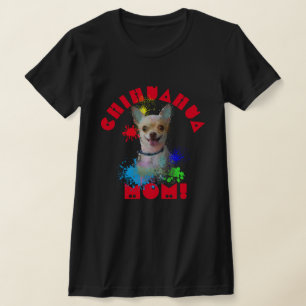 Chihuahua Mamma Hund Best Hund Mamma Aldrig T Shirt