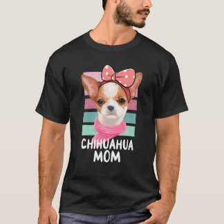 Chihuahua Mamma Hund Mamma Chiwawa Älskare Gifts C T Shirt