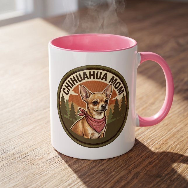Chihuahua Mamma Kaffemugg | Chi Hund Mamma Present (Skapare uppladdad)