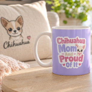 Chihuahua-mamma, Liten hund stor personlighet Kaffemugg
