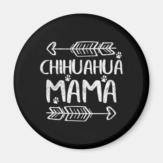 Chihuahua Mamma Magnet (Framsidan)