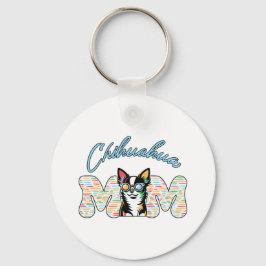 Chihuahua Mamma Nyckelring