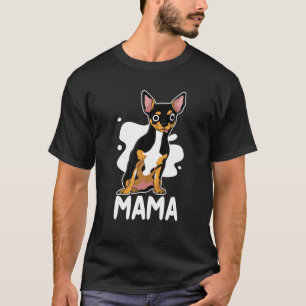 Chihuahua Mamma Rolig hund Älskare Gift T Shirt