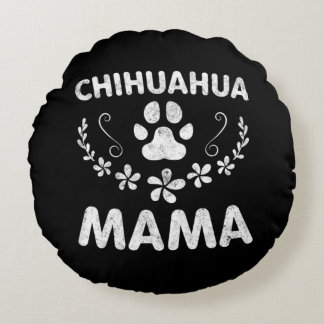 Chihuahua Mamma Rund Kudde