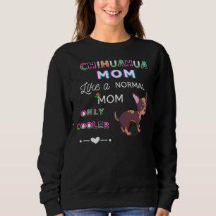 Chihuahua Mamma som en vanlig Mamma-enfärgad kula T Shirt