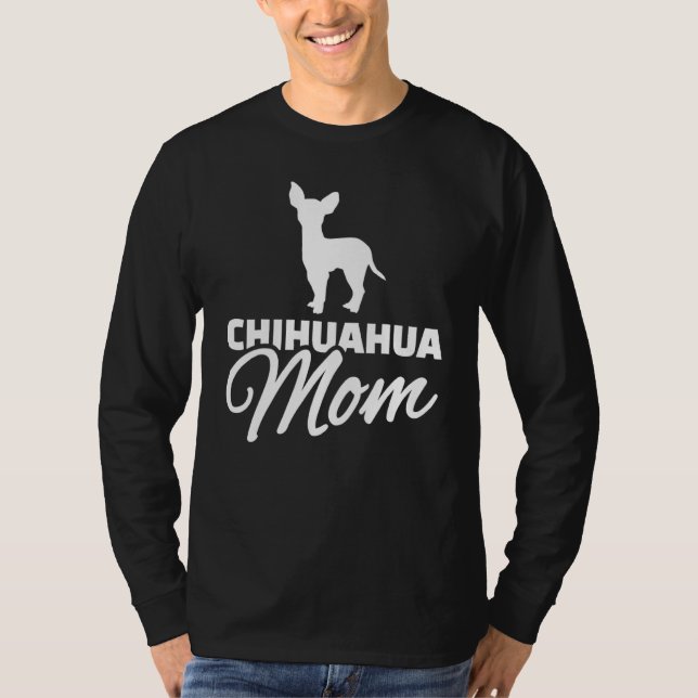 Chihuahua Mamma T Shirt (Framsida)