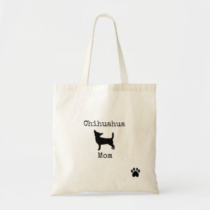 "Chihuahua Mamma" Tote Bag Tygkasse