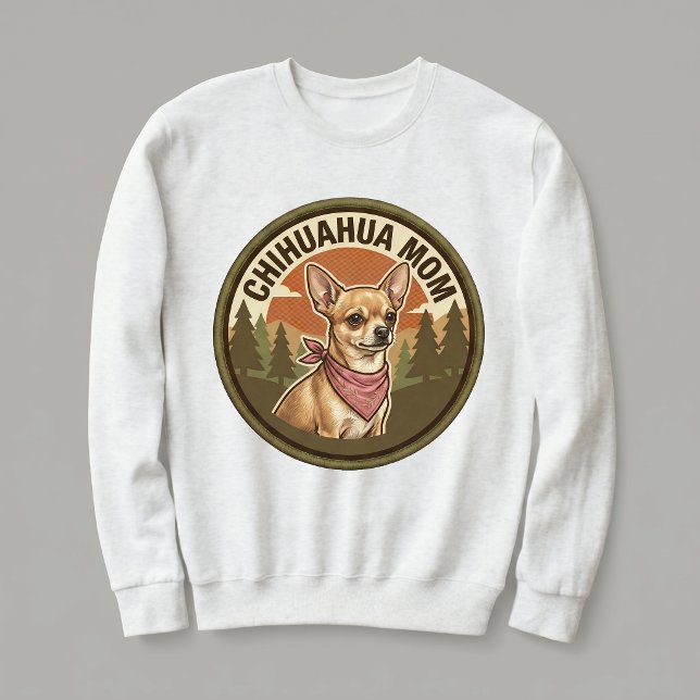Chihuahua Mamma Tröja Chi Hundmamma Present Till H (Skapare uppladdad)
