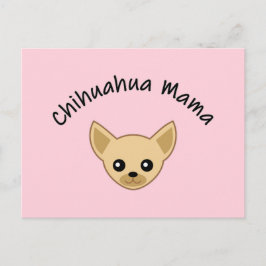 Chihuahua mamma vykort