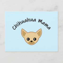 Chihuahua-mamma vykort