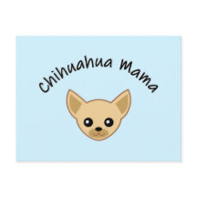 Chihuahua mamma vykort