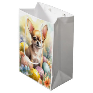 Chihuahua med påskägg Semester
