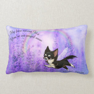 Chihuahua Memorial Rainbow Bridge Pillow Lumbarkudde