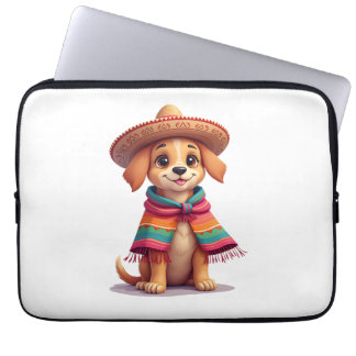 Chihuahua  Mexico  Cinco de Mayo  Funny Dog  (1) Laptop Fodral