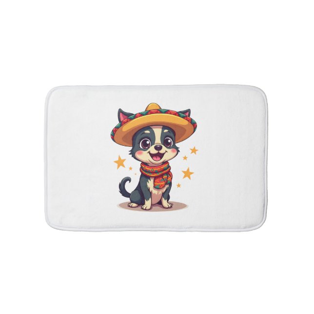 Chihuahua  Mexico  Cinco de Mayo  Funny Dog  Copy Badrumsmatta (Framsidan)