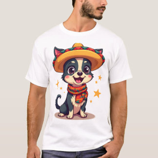 Chihuahua  Mexico  Cinco de Mayo  Funny Dog  Copy T Shirt