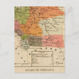 Chihuahua Mexico Vykort