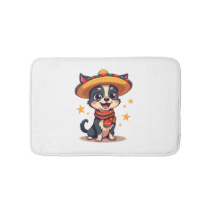 Chihuahua Mexiko Cinco de Mayo Rolig Hund Kopiera Badrumsmatta